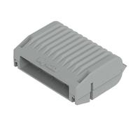 WAGO Gelbox, Gel enclosure, for splicing cables, with gel, 221, 2x73 Series, max. 4 mm² connectors, without splicing connectors, Size 2, gray, 207-1332 (4 pcs)