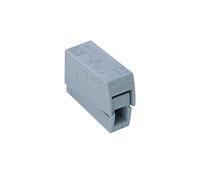 WAGO Lighting connector, push-button on lighting side, Lighting side, for all conductor types, Installation side, for solid conductors, 224 Series, max. 2.5 mm², Surrounding air temperature, max 60°C
