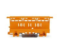 WAGO Mounting carrier; 221 Series - 4 mm²; for DIN-35 rail mounting/screw mou...