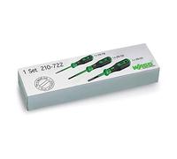 WAGO Operating tool set with partially insulated shaft; Type 1, blade (2.5 x 0.4) mm; Type 2, blade (3.5 x 0.5) mm; Type 3, blade (5.5 x 0.8) mm, 210-722