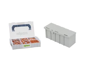 WAGO Original Connection Terminal Set 887-952 - L-BOXX Mini - Series 221 Bundle with UTRONIX Wagobox Junction Box Pack of 10, grey