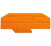 WAGO - Plate End 282 - 333 End Of Orange And The Intermediate Plate For The Terminal
