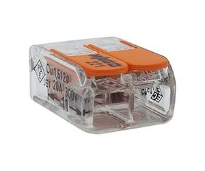 Wago - Pot of 50 Automatic Connection Terminals with 2 Inputs - S221