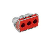 WAGO 6.0mm² Push Wire Connector 3 Conductor 41A (50 Pack)