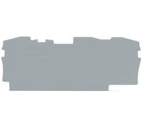 WAGO TopJob S End And Separator Plate 1mm Gray - 2006-1391 [20 Pieces]