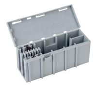 WAGO WAGOBOX Classic Junction Box, Suitable for WAGO 222 & 773 Series Grey, Pack of 1