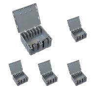 WAGO WAGOBOX XLA Junction Box, Suitable for WAGO 222 and 773 Series, for Multicore Cables, max. 4 mm² Connectors, up to 32 Amp, 450 Volt, 207-3305, Grey, Pack of 5