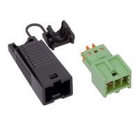 WAGO WINSTA ® EIB connector Plug, Cable Mount Green