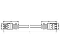 Wago Winsta Midi Patch Cord Adjustable Building Installation - 771-9993/017-301