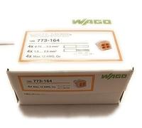 Wago Wire Connector 600 V Clear 4 Conductor 100 / Box