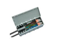 WAGOBOX Electrical LIGHT multipurpose Junction Box for WAGO Connectors Various Pack Sizes Pack of 6
