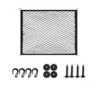 Wagon Cargo Net For Collapsible Foldable Wagon, Heavy Duty Nylon Elastic Mesh With 4 Hooks, Secure Cover For Beach Cart Garden Cart Outdoor Transport(80 * 60cm)