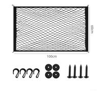Wagon Cargo Net With Buckles And Hooks for Foldable And For Collapsible Beach Or Garden Wagons, Made From Nylon To Maintain Cargo Stability On Bumpy Surfaces(100 * 60cm)