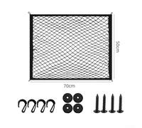 Wagon Cargo Net With Buckles And Hooks for Foldable And For Collapsible Beach Or Garden Wagons, Made From Nylon To Maintain Cargo Stability On Bumpy Surfaces(70 * 50cm)