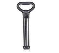 Wagon Push Handle Attachment, Labor-Saving Adjustable Wheelbarrow Handles, Compact & Portable Wagon Handle Replacement for Outdoor Camping Trolley Handle Accessories