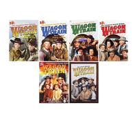 Wagon Train: Classic Western TV Series Complete Seasons 1-4 & 7-8 DVD Collection