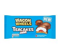 Wagon Wheels Jammie Teacakes, 120 g ( Pack of 12 )