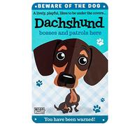 Wags and Whiskers Sign, Galvanized Iron, Multicolor, L