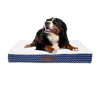 Wags N' Whiskers Cadbury Chevron Orthopedic Large Pet Bed