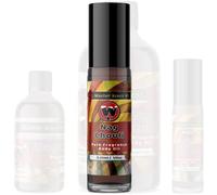 WagsMarket Nag Champa & Patchouli Essential Perfume Oil, Nag Chouli Essential Perfume Oil, Choose from a 100ml Roll On Glass Bottle