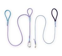 Wagtime Club Twin Tails Leash Set - Includes 5ft Dual Handle Dog Leash and 4.5ft Lightweight Premium Rope Pet Leashes, Kid-Friendly Family Set, Reflective Dog Leashes for Small Medium and Large Dogs