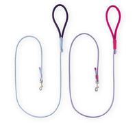 Wagtime Club WagTrek Leash Set, 4.5 ft Lightweight Premium Rope Pet Leashes with Comfortable Padded Handle, Kid-Friendly Family Set, Reflective Dog Leashes for Small and Medium Dogs