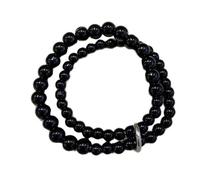 [Wagurum] Fashion Black Bracelets Couple String Bracelets for Women Ancient Style Bracelets National Style and Ancient Inspiration