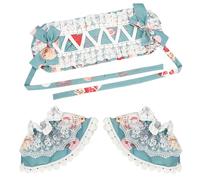 [Wagurum] Lace Headband Cosplay Anime Hair Accessories Elastic Lace Headband Arm Sleeve for Photography Music Festival Gatherings