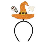 [Wagurum] Witch Glitter Headband Christmas Headwear Halloween Party Photo Props Karaoke Party Headwear Cosplay Accessories