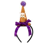 [Wagurum] Witch Glitter Headband Christmas Headwear Halloween Party Photo Props Karaoke Party Headwear Cosplay Accessories