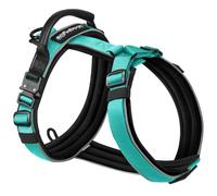 WagvyGo Premium Y-shaped Dog Harness for Training & Daily Walk, No-Pull Adventure Harness with Handle & 3 leash Hook Points, Durable Nylon, Soft Padding, Dog Vest for Small Medium Large Dogs(11-88lbs)