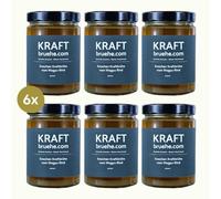 Wagyu Beef Bone Broth, Organic Ingredients, 6 x 500 ml Glass, with Perennial Celery and Carrots, Rich in Collagen, 10 kcal per Serving
