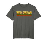 Wah Gwaan Jamaican Pride Reggae Music Rastafari Rasta Funny T-Shirt