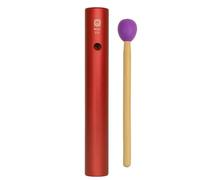 Wah-Wah Tube Set Colorful Musical Bells Metal Wah-Wah Tube Sound Healing Wind Chimes Professional Chakra Meditation Percussion Instrument(Red)