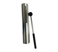 Wah-Wah Tube Set Iron Hand Percussion Instrument with Beater Concerts Professional Band Accompaniment Wah Tube