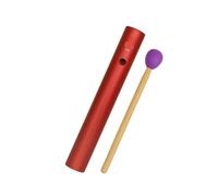 Wah-Wah Tube Set Wah Tube Party Beginner Gifts Latin Music Instrument Band Accompaniment Tone Guiro(Red)