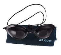 Wahah Hydrating Dry Eye Relief Sleep Mask, CPAP Moisture Eye Mask for Sleeping, Best Sleep Eye Mask for Woman Man (Dark)