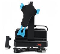 WAHEWUD Mobile Phone Shaker, Phone Shaker Durable and Long Lasting Silent Oscillation Adjustable Stand, Automatically Phone Shaker for People Want to Increase the Number of Walks