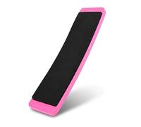 WAHEWUD Turn Board Ballet Dance, Figure Skating Practice Tool, Pink Plastic with Rubber Foot Pad for Barefoot Training, Spin Board for Dancers 11.2 X 3 X 0.7 In