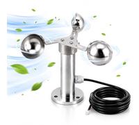 WAHEWUD Wind Speed Sensor, Monitoring Sensor for Meteorological Monitoring