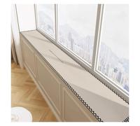WAHHWF Minimalist Window Sill Protector for Dogs/Cats, Heat Resistant/Cuttable/Absorbant Bay Window Perch Trim, Customized Window Sill Mat with Non-slip Backing(Style A,18x59.1in/45x150cm)