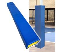 WAHHWF Outdoor & Indoor Safety Post Pad, Square All-weather Waterproof Protective Column Pads, Foam Post Cushioning Pads (Blue)(3x3in pole)