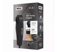 Wahl Groom Ease 100 Series Hair Corded Clipper Professional 9 Pieces Kit Black..