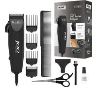 Wahl Groom Ease 100 Series Hair Corded Clipper Professional 9 Pieces Kit Black..