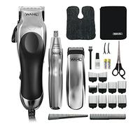 Wahl 3-in-1 Chrome Pro Deluxe Head Shaver Men's Hair Clippers, Nose Hair Trimmer for Men, Beard Trimmer Men, Hair Trimmer, Stubble Trimmer, Male Grooming Set, Prime Day Deal