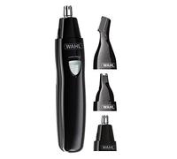 Wahl Nose Hair Trimmer for Men and Women 3-in-1 Ear and Eyebrow Trimmer, Rechargeable, Washable Heads