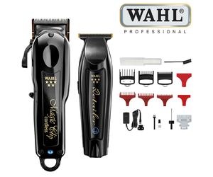 Wahl 5 Star Cordless Barber Combo Hair Clipper Bundle Black 3027434-830