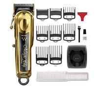 Wahl 5 Star Gold Magic Clip Professional Cordless Hair Clipper for Fades | Stagger-tooth blade enhances blending, with increased torque, adjustable taper control and 100-minute cordless use.