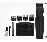 Wahl 9685-517 GroomEase Rechargeable Stubble & Beard Trimmer - 9 Piece Kit