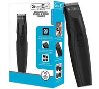Wahl 9685-517 GroomEase Rechargeable Stubble & Beard Trimmer - 9 Piece Kit